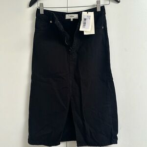 NWT ba&sh jupe Jude Noir skirt. Size 0
